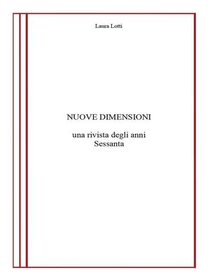 cover image of Nuove Dimensioni